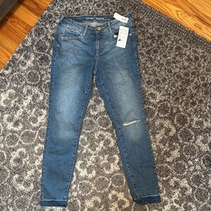 Old Navy Women's Rockstar Built in sculpt Classic Blue Skinny Jeans